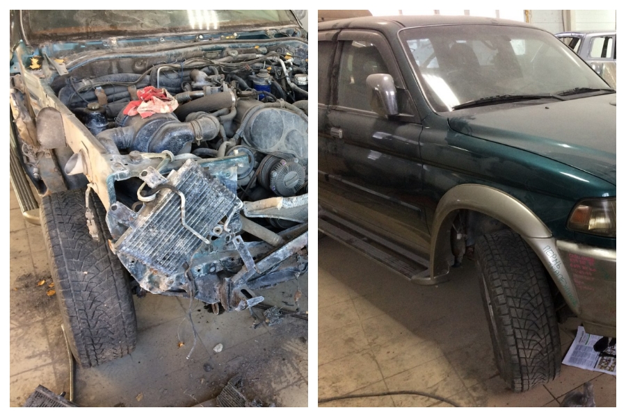 Восстановление геометрии кузова